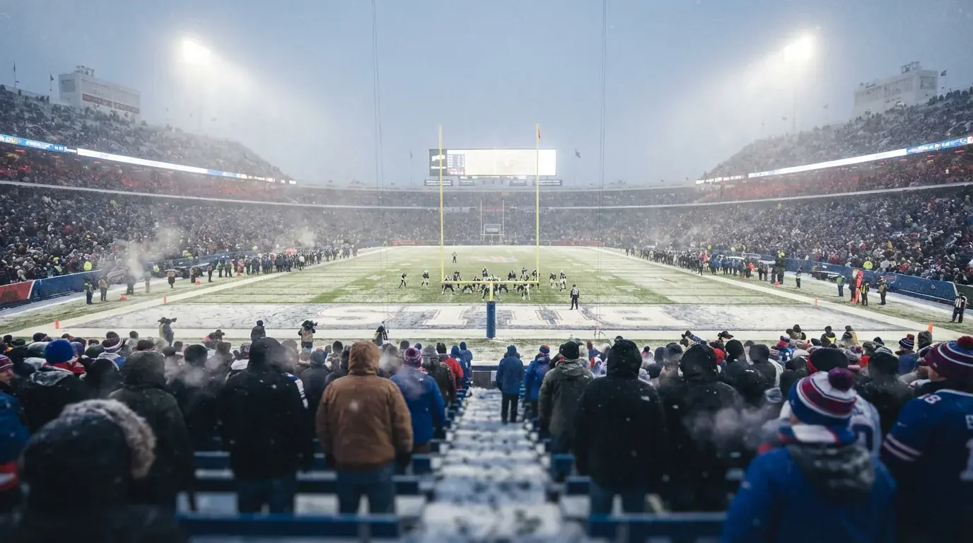 Factores climáticos que afectan totales NFL viento nieve lluvia